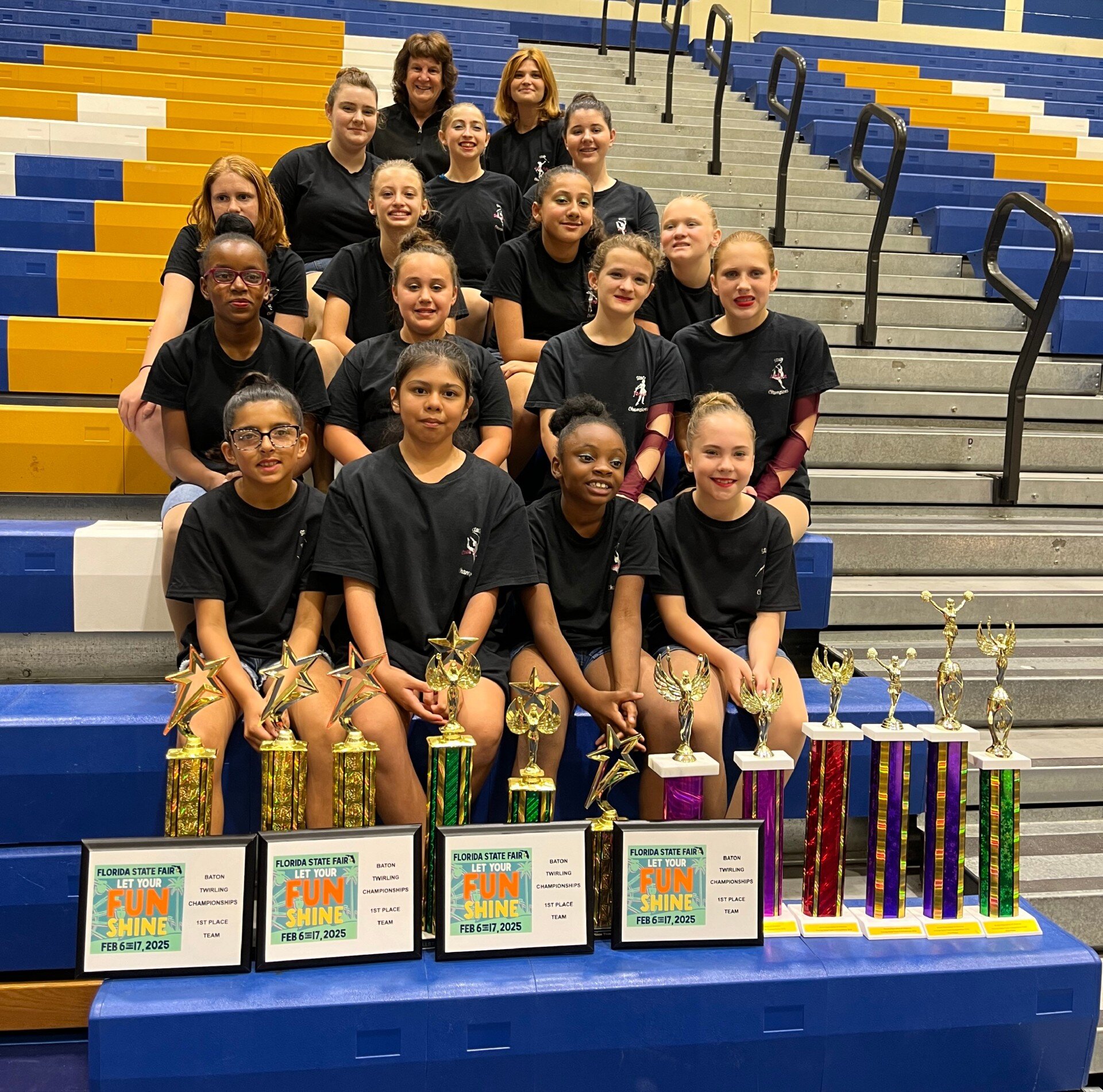 2025 State Champions In Dance Twirl And Pom Poms