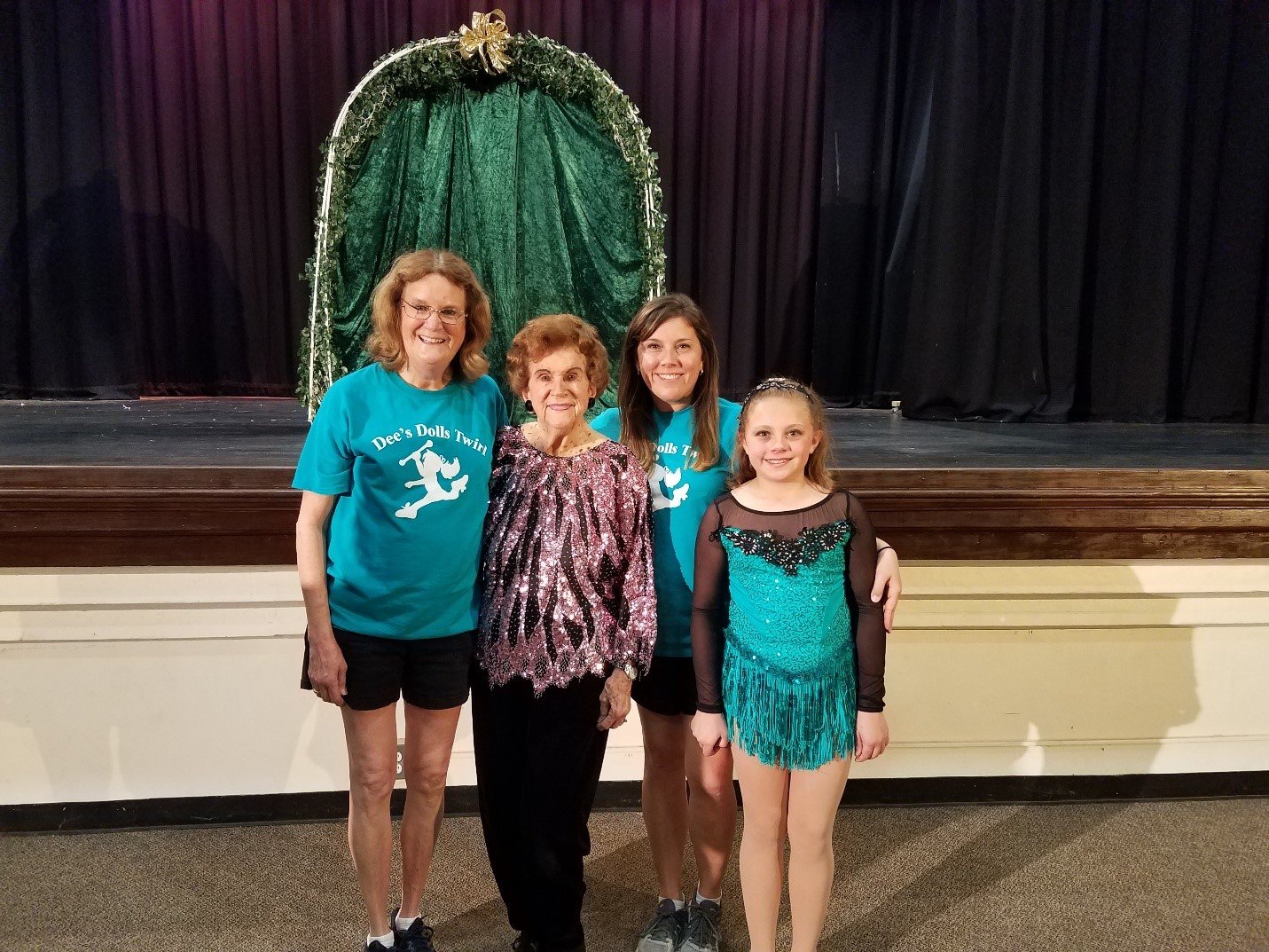 4 Generations Of Carter Twirlers